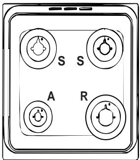 HOTPOINT C 247 G - Caratteristiche dei bruciatori ed ugelli - 1