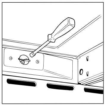 HOTPOINT C 247 G - Adaptation du four à gaz aux différents types de gaz - 3