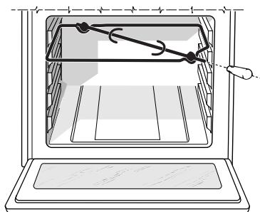 HOTPOINT C 247 G - The rotisserie - 1