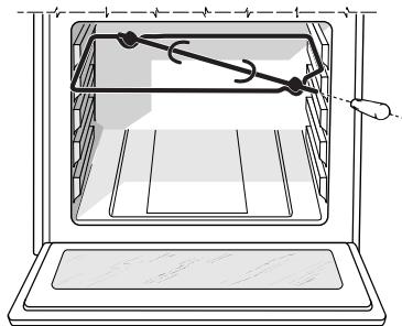 HOTPOINT C 247 G - O espeto rotatorio - 1