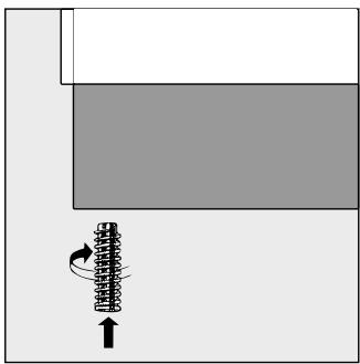HOTPOINT C 65 F7 - Positionnement - 1