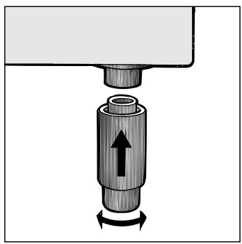 HOTPOINT C 65 F8 - Positionnement - 3