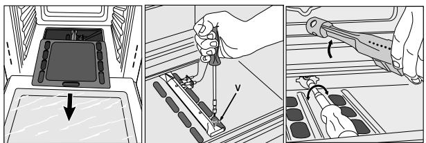 HOTPOINT CP 649 MT.1 - Faites très attention aux câbles des bougies et aux tuyaux des thermocouples. - 1