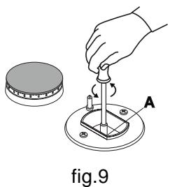 HOTPOINT CP 757 GT - Adaptation aux différents types de gaz (instructions pour le plan) - 2