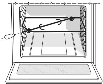 HOTPOINT CP 757 GT - Le tournebroche - 2