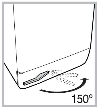 HOTPOINT ECOT7F 109 - Putting your appliance in place and moving it. - 1