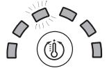 HOTPOINT ECOT7F 109 - Temperature indicator light - 1