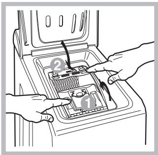 HOTPOINT ECOT7F 109 - CómoAbrir y cerrar el cesto - 4
