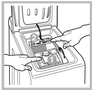 HOTPOINT ECOT7F 109 - How to open and to close the drum - 4