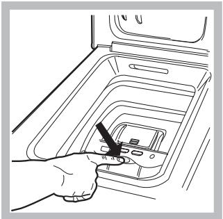 HOTPOINT ECOT7F 109 - ComoAbrir e fechar o tambor - 2