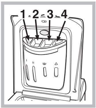 HOTPOINT ECOT7F 109 - Tiroir à produits lessiviels - 1