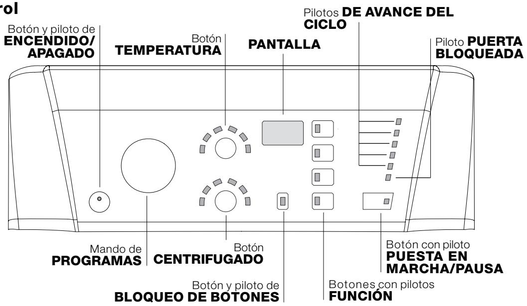 HOTPOINT ECOT7F 109 - Descripción de la lavadora y comienzo de un programa - 1