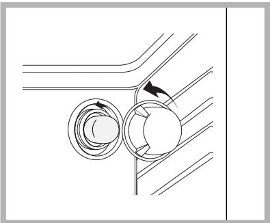 HOTPOINT FB 26 C.2 - Vervangen van het lampje - 1