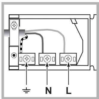 HOTPOINT FB 52 C.2 IX - Montage du câble d'alimentation - 2