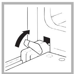 HOTPOINT FB 56 C.2 IX TD - Limpeza da porta - 2