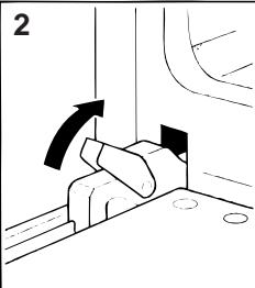 HOTPOINT FB 97 C.2/E IX - Dépose de la porte du four - 2