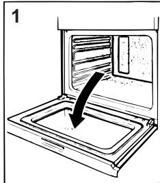 HOTPOINT FB 970 C.2/E IX - Abnehmer der Backofentür - 1
