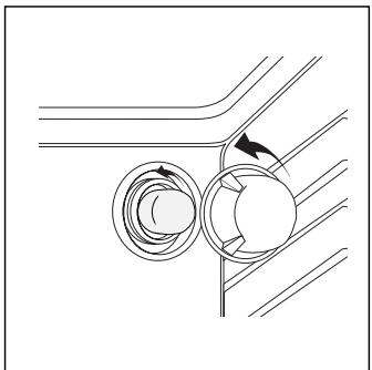 HOTPOINT FC 87 C.1/E - Remplacement de la lampe à l'intérieur de l'enceinte du four - 1