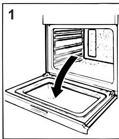 HOTPOINT FC 87 C.1/E - Como tirar a porta doorno - 1