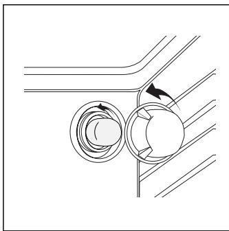 HOTPOINT FC 87 C.1/E - Replacing the Oven Lamp - 1