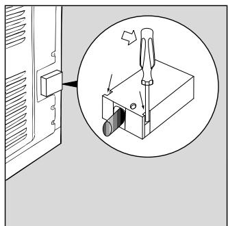 HOTPOINT FC 87 C.1/E - Monteren voedingskabel - 1