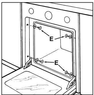 HOTPOINT FO 88 C.1 IX - Fixation du four au meuble (que sur modèles FC...) - 2