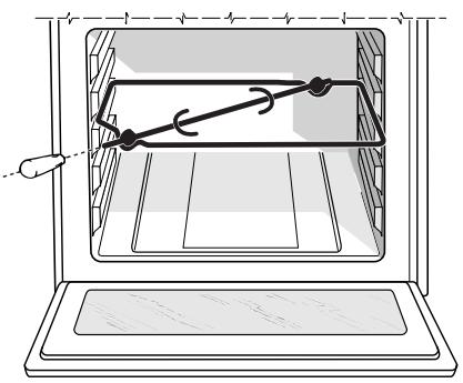 HOTPOINT FO 97 C.1/E IX - Bratspieß (nur an einigen Modellen) - 1