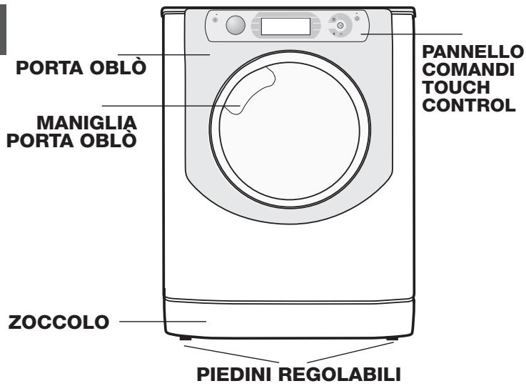 HOTPOINT AQ105D 69D EU/A - Descrizione della macchina - 1