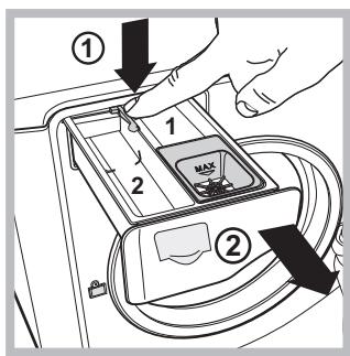 HOTPOINT AQ105D 69D EU/A - Pulire il cassetto dei detersivi - 1