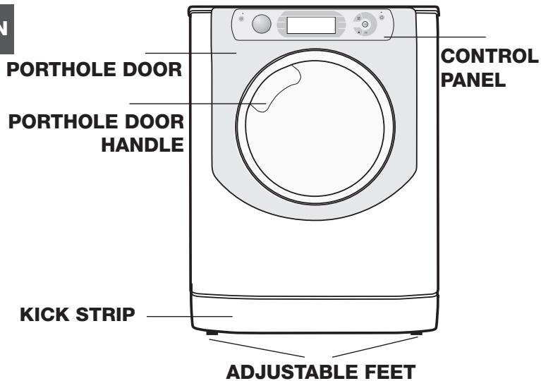 HOTPOINT AQ105D 69D EU/A - Description of the machine - 1