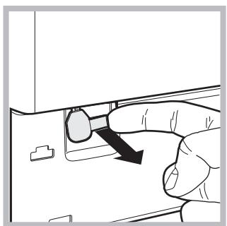 HOTPOINT AQ105D 69D EU/A - Apertura manual de la puerta - 2