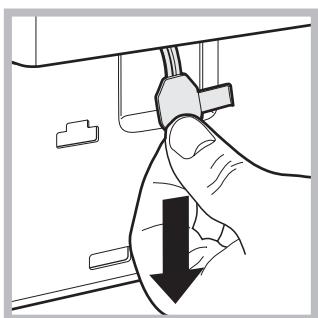 HOTPOINT AQ105D 69D EU/A - Handmatige opening van het deurtje - 3