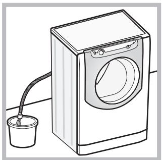 HOTPOINT AQ105D 69D EU/A - Opening the porthole door manually - 1