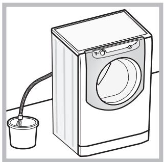 HOTPOINT AQ105D 69D EU/A - Abertura manual da porta de vidro - 1