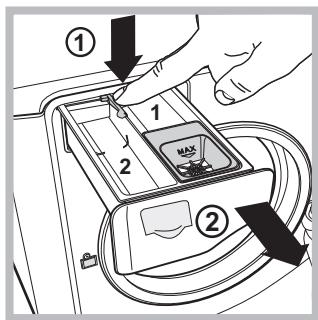 HOTPOINT AQ105D 69D EU/A - Reinigung der Waschmittel- schublade - 1