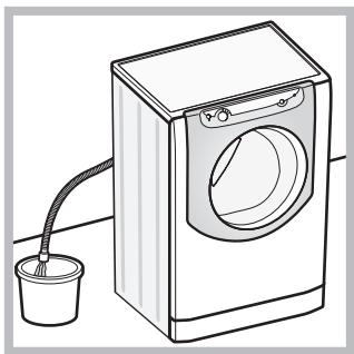 HOTPOINT AQ105D 69D EU/A - Manuelles Öffnen der Gerätetür - 1