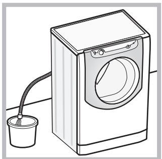 HOTPOINT AQS82D 29 EU/A - Ouverture manuelle de la porte hublot - 1