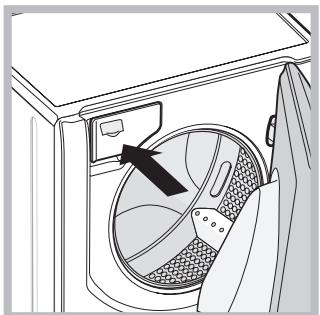 HOTPOINT AQS82D 29 EU/A - Manuálne otvorenie dvierok s priezorom - 6
