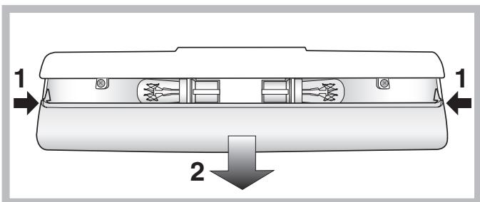 HOTPOINT BCZ L 400 X - Het lampje verrangen * - 1