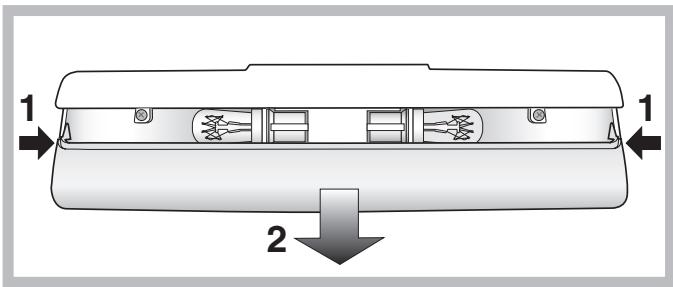 HOTPOINT BCZ L 400 X - Substituição da lâmpada * - 1