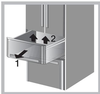HOTPOINT E4D AAA W C - Prateleira oculta\* - 1