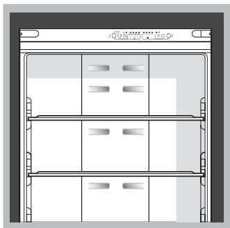 HOTPOINT E4D AAA W C - Sistema di raffreddamento No Frost - 1