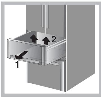 HOTPOINT E4D AAA W C - Versteckte Ablage* - 1