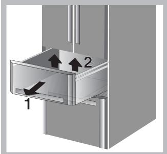 HOTPOINT E4D AAA W C - Ripiano nascosto* - 1