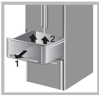 HOTPOINT E4D AAA W C - Clayette cachée* - 1