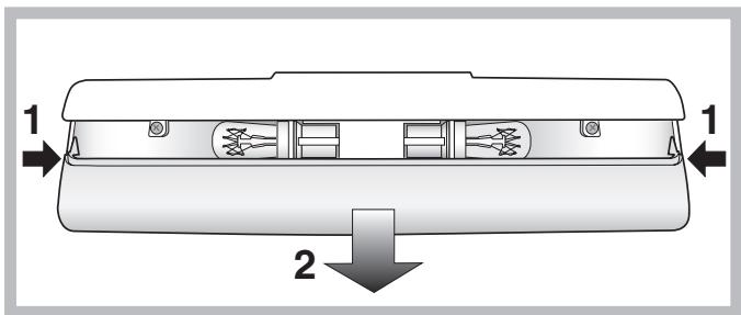 HOTPOINT EBGH 20283 F SL - Remplacement de l'ampoule d'éclairage * - 1