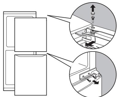 HOTPOINT EBLH 18323 X F - Reversibilitate deschidere uşi - 1