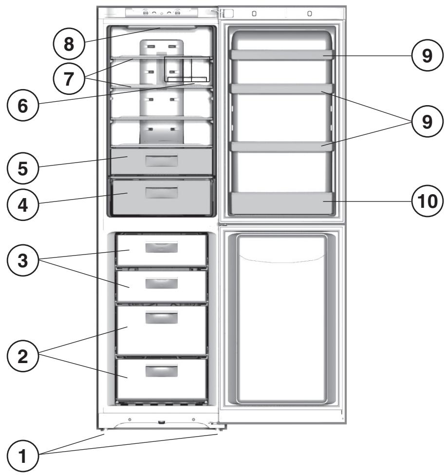 HOTPOINT EBLH 18323 X F - Geräteansicht - 1