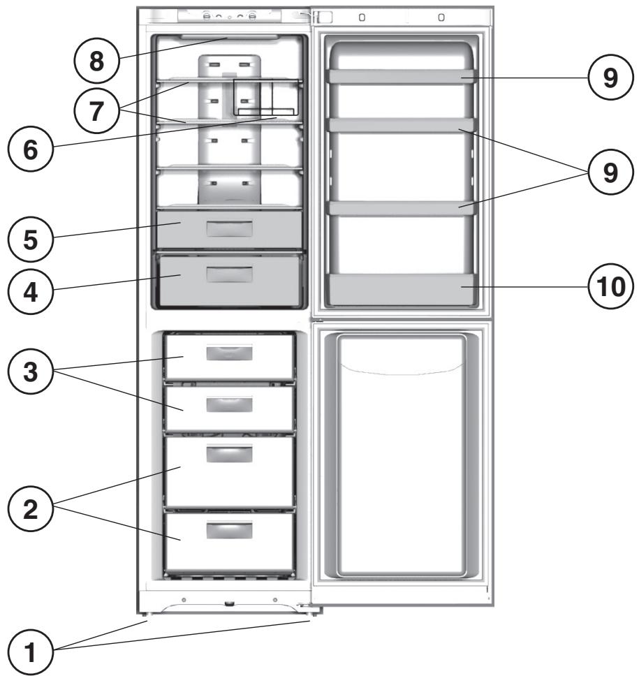 HOTPOINT EBLH 18323 X F - Vista enconjunto - 1