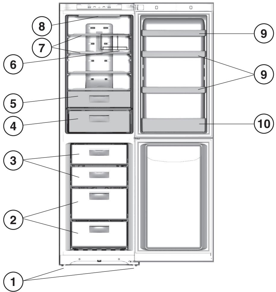 HOTPOINT EBLH 18323 X F - Panoul de control - 1